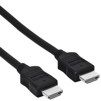Кабел Hama 205001, от HDMI(м) към HDMI(м), 3m, черен, 10 Gbit/s, 1080p | JAR Computers HAMA HDMI M-M 00205001