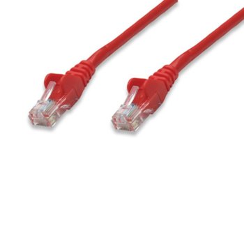 Patch cable Cat 5e UTP Red 2m