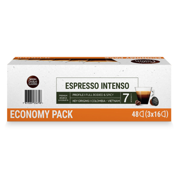 NESCAFE Dolce Gusto Espresso Intenso Eco Pack 48