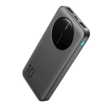 Външна батерия /power bank/ Joyroom Dazzling Series, 10 000mAh, черна, 2x USB-A, 1x USB-C | JAR Computers Joyroom Dazzling Series 10000 mAh JR-PBF12_B