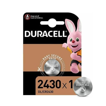 Батерия литиева Duracell DECR2430, CR2430, 3V, 2бр. | JAR Computers Duracell CR2430 3V 2бр.