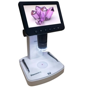 Цифров микроскоп Discovery Artisan 512, 10-1200x оптично увеличение, цифрова камера 5 MP, 5"(12.7cm) LCD дисплей, светодиодно осветление, USB 2.0, HDMI | JAR Computers Discovery Artisan 512 78164