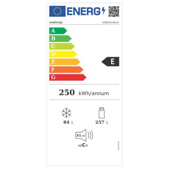 Хладилник с фризер Gorenje NRKI619EA3