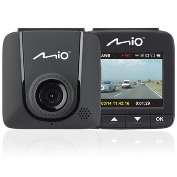 MIO MiVue 600, автомобилна камера, Full HD, 2.5" (6.35 cm) LCD дисплей, 2 Mpix, Micro SD, G-Sensor | JAR Computers MIO MiVue 600