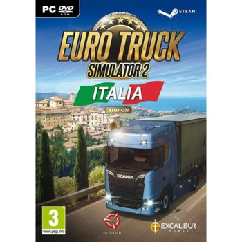 Допълнение към игра Euro Truck Simulator 2 - Italia Add-on, за PC | JAR Computers Euro Truck Simulator 2 - Italia Add-on
