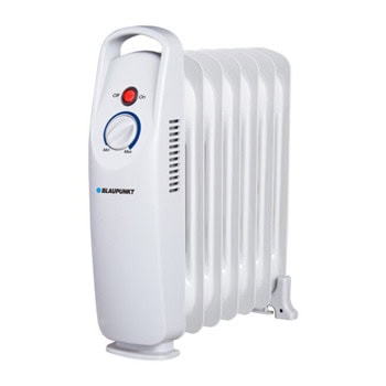 Маслен радиатор Blaupunkt HOR201, 700W, подходяща за помещения до 10 m2, бял | JAR Computers Blaupunkt HOR201