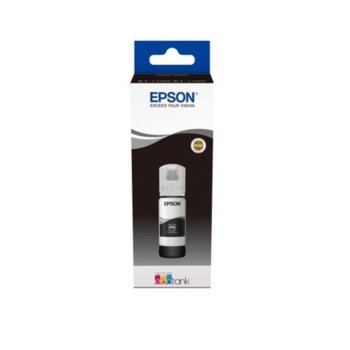 Мастило Epson 103 EcoTank, за Epson L3151/L3150/L3111/L3110, черно (Black), до 4500 копия, 65 ml. | JAR Computers Epson 103 EcoTank Black