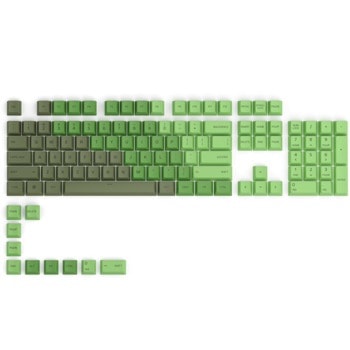 Капачки за механична клавиатура Glorious - GPBT Olive, 114-Keycap, US Layout image