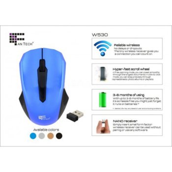 Wireless мишка FanTech W530 - 929