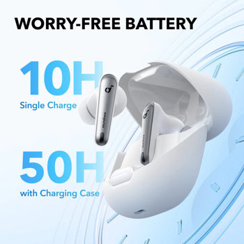 Anker SoundCore Liberty 4 NC Clear White A3947G21