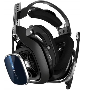 Слушалки Astro A40 TR Gen 4, микрофон, сменяем микрофон, геймърски, черни/сини | JAR Computers Astro A40 TR Gen 4 black/blue