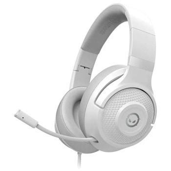 Слушалки Lorgar Noah 101, микрофон, 3.5mm жак, гейминг, бели | JAR Computers Слушалки Lorgar Noah 101 white LRG-GHS101W