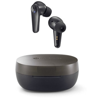 Слушалки Motorola Moto Buds 600 ANC, безжични, микрофон, Bluetooth, до 6 часа време на работа, черни | JAR Computers Слушалки Motorola Moto Buds 600 ANC