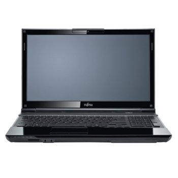 Лаптоп 15.6" (39.62 cm) Fujitsu Lifebook AH532, черен, дву-ядрен Intel® Core™ i3-2370M 2.4GHz, HD LED Display & GeForce GT 620M 1GB (HDMI), 2GB, 750GB, Windows7 Home, 2.4kg, | JAR Computers 15.6" (39.62 cm) Fujitsu Lifebook AH532