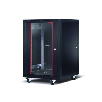 Комуникационен шкаф Formrack SLV-20U6060/BTA-20U6060, 19", 20U, 600 x 600 mm, черен | JAR Computers Formrack SLV-20U6060/BTA-20U6060