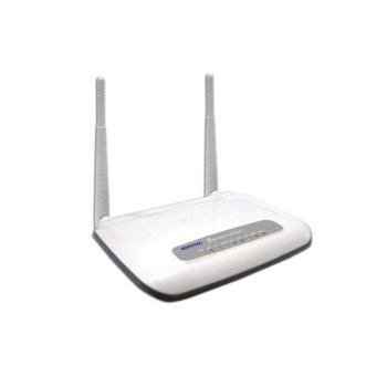 Рутер REPOTEC RP-WR5442, 300Mbps, 2.4GHz(300 Mbps), Wireless N, 4x LAN 100, 1x WAN 100, 2x външни антени | JAR Computers RP-WR5442 WL-N 4-P ROUTER 2T2R