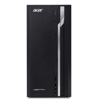 Настолен компютър Acer Veriton ES2710G (DT.VQEEX.003), двуядрен Kaby Lake Intel Core i3-7100 3.90 GHz, 4GB DDR4, 1TB HDD, 2x USB 3.1, клавиатура и мишка, FREE DOS | JAR Computers Acer Veriton ES2710G DT.VQEEX.003