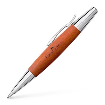 Faber-Castell E-motion Pearwood, кафяво дърво