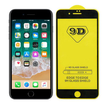 Протектор от закалено стъкло /Tempered Glass/ Premium Full Glue 9D Edge to Edge Tempered Glass, за Apple iPhone 7/8/SE (2022)/SE (2020), bulk | JAR Computers Premium Full Glue 9D Edge to Edge for 7/8/SE bulk