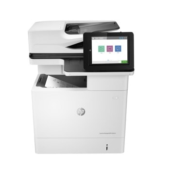 Мултифункционално лазерно устройство HP LaserJet E62655dn, монохромен принтер/копир/скенер, 1200 x 1200 dpi, 52 стр./мин, USB, LAN, A4 | JAR Computers HP LaserJet E62655dn 3GY14A