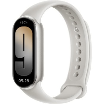 Смарт гривна Xiaomi Smart Band 9, 1.62" (4.11cm) AMOLED дисплей, Bluetooth, сензор за околна светлина и кислород в кръвта, спортни режими, 5ATM, до 21 дни време на работа, сива | JAR Computers Xiaomi Smart Band 9 Titan Gray BHR8642GL