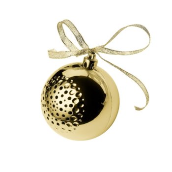 Тонколона Cellularline Hang & Dance, 1.0, 3W, Bluetooth, 8 вградени коледни мелодии, за коледно дърво, златиста | JAR Computers Cellularline Hang & Dance, Златна