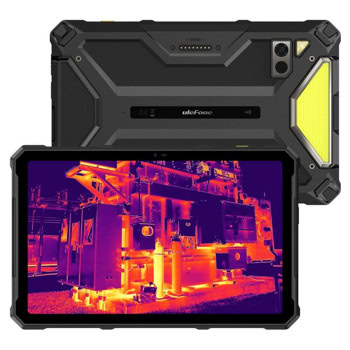 Таблет Ulefone Armor Pad 4 Ultra Thermal (черен), 5G, 10.36" (26.31 cm) WUXGA+ IPS Display, осемядрен Mediatek Dimensity 6300 2.4 GHz, 8GB LPDDR4X, 256GB Flash памет (+microSD слот), 50 & 32 Mpix камери, Android | JAR Computers Ulefone Armor Pad 4 Ultra 8/256GB Black