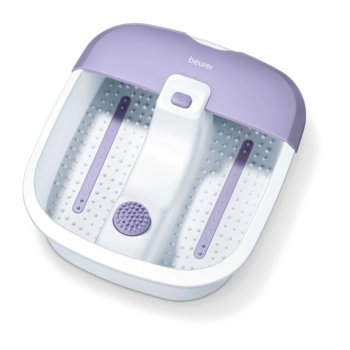 Хидромасажна вана Beurer FB 12, за ходила, 3 функции, вибриращ / въздушен масаж, бял/лилав | JAR Computers Beurer FB 12 63205_BEU