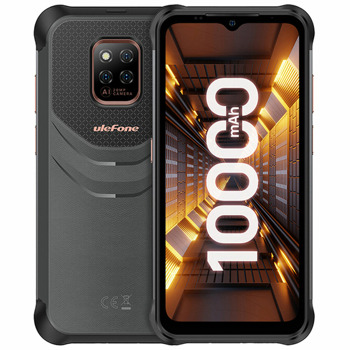 Смартфон Ulefone Power Armor 14 Pro (черен), поддържа 2 SIM карти, 6.52" (16.56 cm) LCD дисплей, осемядрен Mediatek Helio G85 2x2.0GHz & 6x1.8GHz, 8GB RAM, 128GB Flash памет(+microSD слот), 20.0 + 2.0 + 2.0 & 16.0 Mpix камери, Android, 358g | JAR Computers Ulefone Power Armor 14 Pro 6937748735076