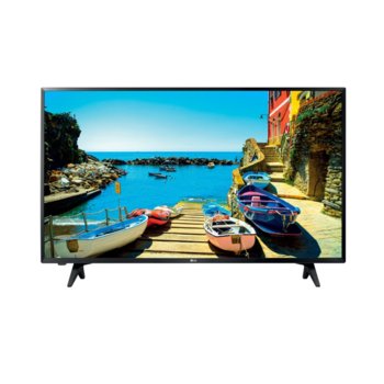 Телевизор LG 43LJ500V, 43"(109.22cm), Full HD LED TV, DVB-T2/C/S2, 2x HDMI, 1x USB | JAR Computers LG 43LJ500V