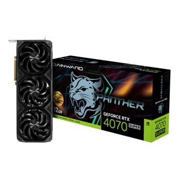 Видео карта Nvidia GF RTX 4070 Super, 12GB, Gainward Panther, OC, PCI-E 4.0, GDDR6X, 192-bit, DisplayPort, HDMI | JAR Computers Gainward GeForce RTX 4070 Super Panther OC