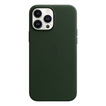 Apple iPhone13 ProMax Leather MagSafe Green