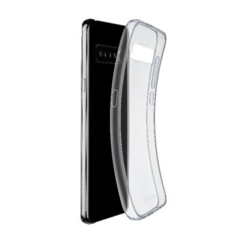 Калъф за Samsung Galaxy S10+, Cellular Line Fine, силикон, прозрачен | JAR Computers Cellular Line Fine for Samsung Galaxy S10+