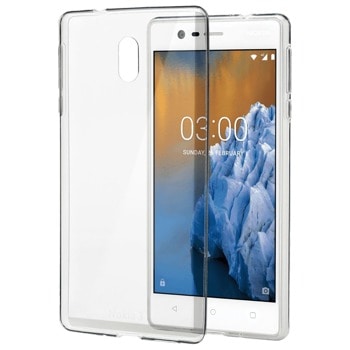 Калъф за Nokia 3, Nokia CC-103, силиконов, прозрачен | JAR Computers Калъф Nokia 3 slim crystal cover CC-103