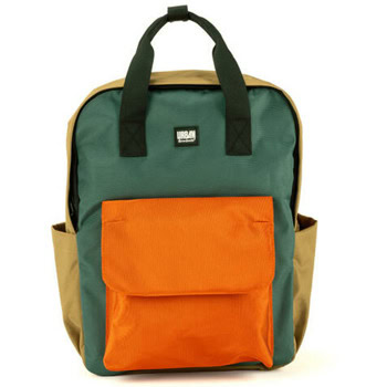 Bombata Urban Backpack Rio Senape-Blu