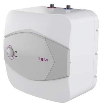 Електрически бойлер Tesy GCU 07 15 G01 RC, 7 л., проточен, стоящ под мивка, 1.5 kW, енергиен клас B, 31.5 x 31.5 x 27.8 cm, бял image