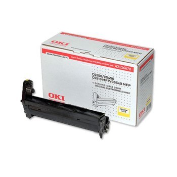 Drum Unit  ЗА OKI C 5250/5450/5510MFP/5540MFP - Yellow  - P№ 42126670 - заб.: 17000k | JAR Computers КАСЕТА ЗА OKI C 5250/5450/5510MFP/5540MFP Yellow