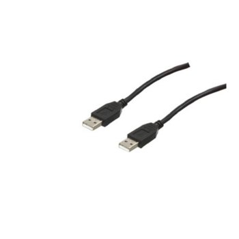 Кабел USB A(м) към USB A(м), 5m, черен | JAR Computers USB A(м) към USB A(м) 5m ROY21007205