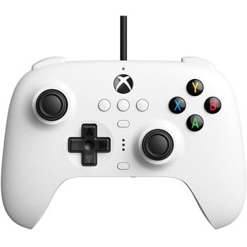 Геймпад 8Bitdo Ultimate Wired Controller White, за PC/Xbox Series X/S/Xbox One, USB, бял | JAR Computers 8BitDo Ultimate Wired Controller White