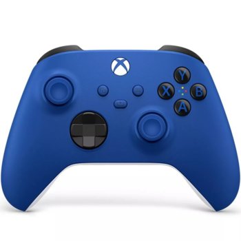 Геймпад Microsoft Xbox Series X Shock Blue, безжичен, за PC/Xbox Series X/S, Bluetooth, USB Type-C, син image