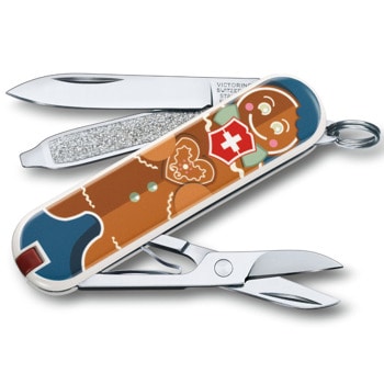 Джобен нож Victorinox Classic "Gingerbread Love" LE2019, шарен | JAR Computers Victorinox Classic "Gingerbread Love" LE2019