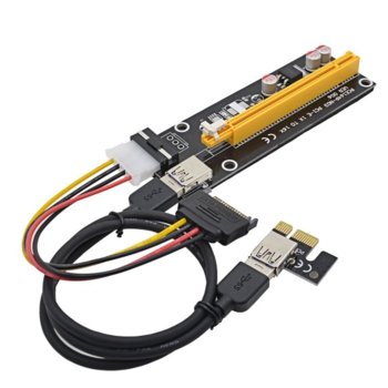 Контролер OEM PCI-E x1 към PCI-E x16 | JAR Computers PCI-E x1 към CI-E x16