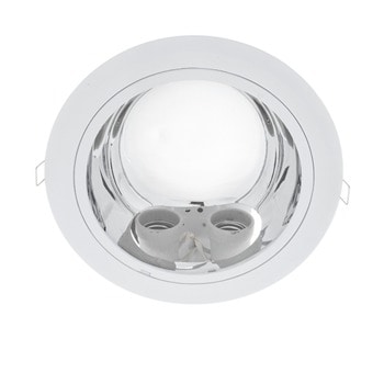 LED луна ELMARK 92202LEDW/W, 2x9W, 230V, 2x750lm, 4000K, защита (IP44), бяла | JAR Computers LED луна ELMARK 92202LEDW/W