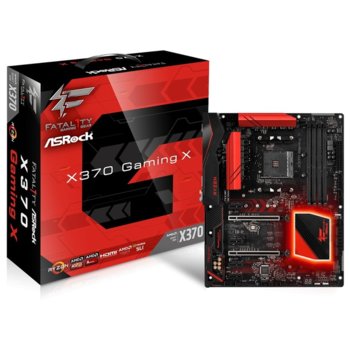 Дънна платка ASRock Fatal1ty X370 Gaming X (Мостра), AMD X370, AM4, DDR4, PCI-E(HDMI)(CFX&SLI), 6x SATA 6Gb/s, 1x Ultra M.2 Socket, 1x M.2 Socket, 1x USB 3.0 Type-C, ATX | JAR Computers ASRock Fatal1ty X370 Gaming X (Мостра)