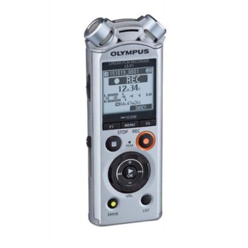 Диктофон Olympus LS-P1 LineArt PCM Recorder Video Kit, 4GB, microSD, USB, черен | JAR Computers Olympus LS-P1 LineArt PCM Recorder Video Kit