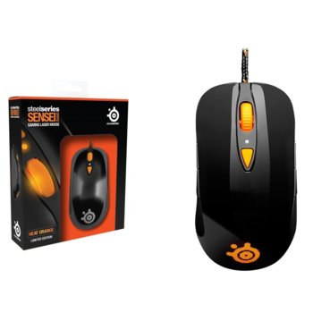 SteelSeries Sensei RAW Heat Orange светеща макроси