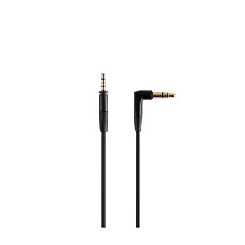 Кабел Sennheiser HD 450BT, съвместим с Sennheiser HD 450BT, HD 400S, HD 4.40 BT, HD 4.50 BTNC, MB 360 UC, 1.4m, черен | JAR Computers Кабел Sennheiser HD 450BT