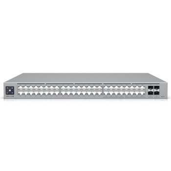 Суич Ubiquiti USW-Pro-Max-48, 2500Mbps, 52 порта, 32x 10/100/1000Mbps RJ45, 16x 100/1000/2500Mbps RJ45, 4x 10G SFP+ | JAR Computers Ubiquiti USW-Pro-Max-48