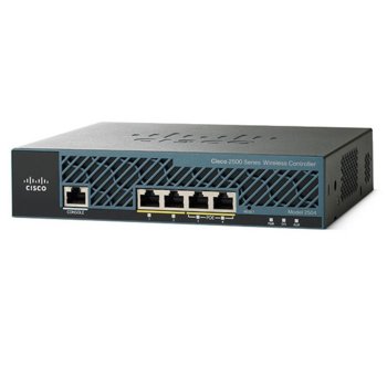 Controller/Контролер Cisco AIR-CT2504-5-K9, 2500 Series Wireless Controller for up to 5 Cisco access points | JAR Computers Cisco 2504 Wireless Controller