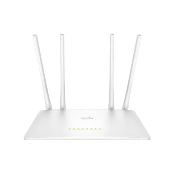 Рутер Cudy WR300S, 300 Mbps, 2.4GHz (300Mbps), Wireless N, 1x 10/100Mbps WAN, 4x 10/100Mbps LAN, 4 външни антени | JAR Computers Cudy WR300S